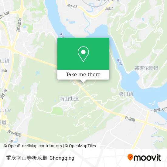 重庆南山寺极乐殿 map