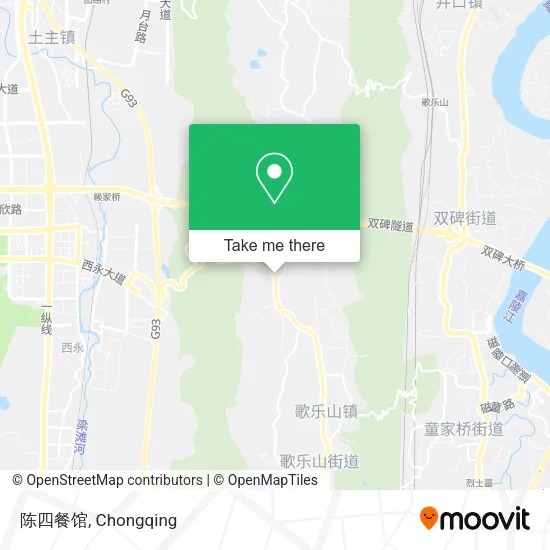 陈四餐馆 map