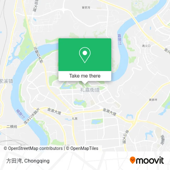 方田湾 map