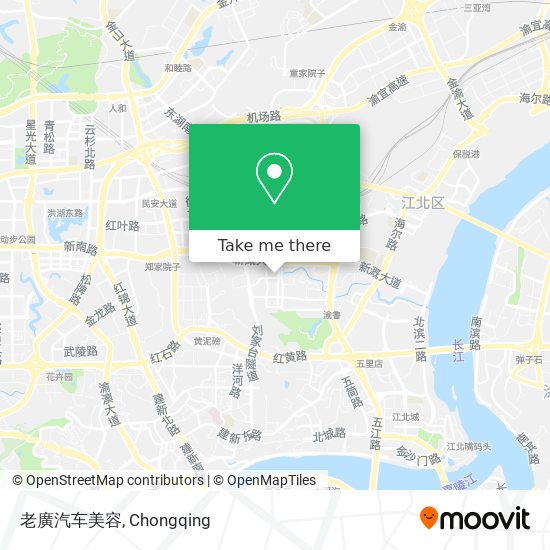 老廣汽车美容 map