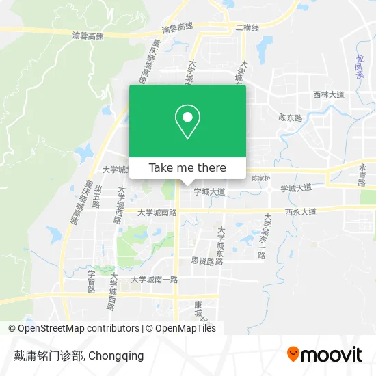 戴庸铭门诊部 map