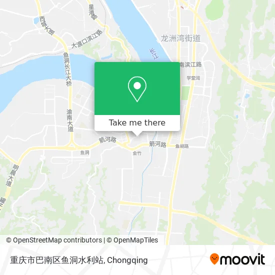 重庆市巴南区鱼洞水利站 map