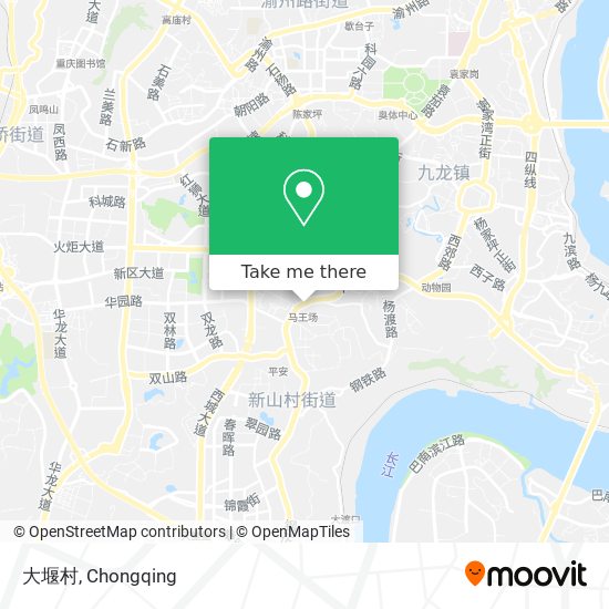 大堰村 map