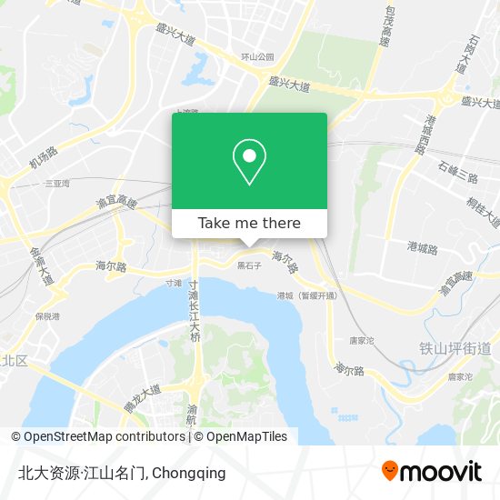 北大资源·江山名门 map