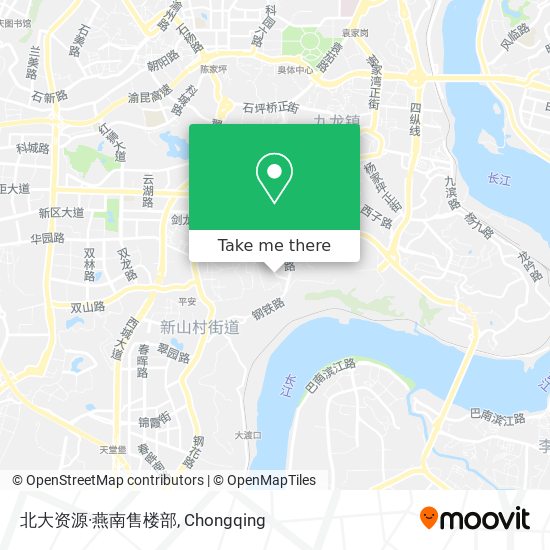 北大资源·燕南售楼部 map