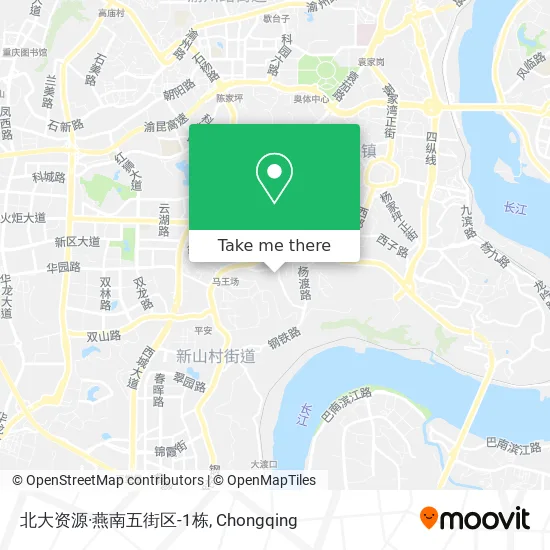 北大资源·燕南五街区-1栋 map