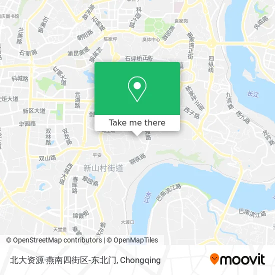 北大资源·燕南四街区-东北门 map