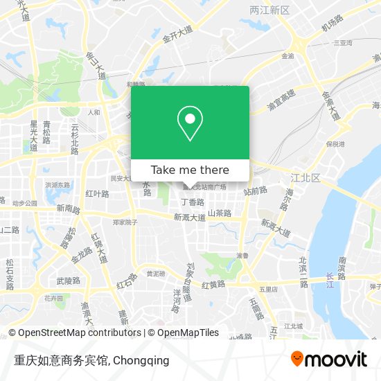 重庆如意商务宾馆 map