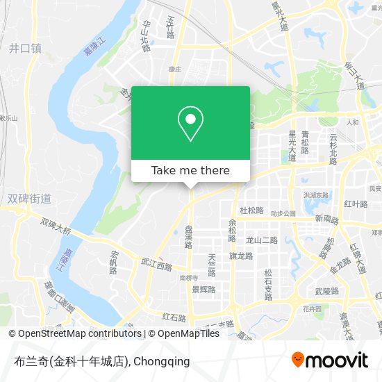 布兰奇(金科十年城店) map