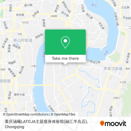重庆涵曦LATOJA主题瘦身体验馆(融汇半岛店) map