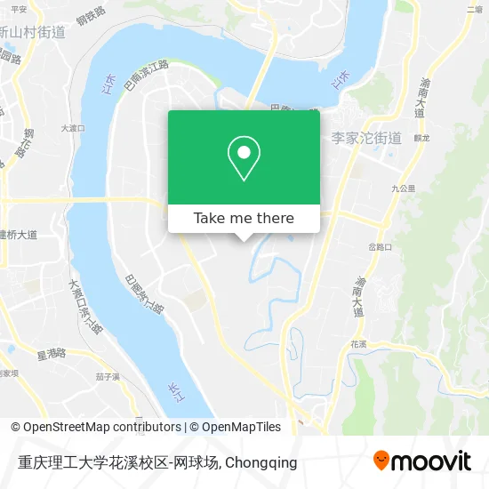 重庆理工大学花溪校区-网球场 map