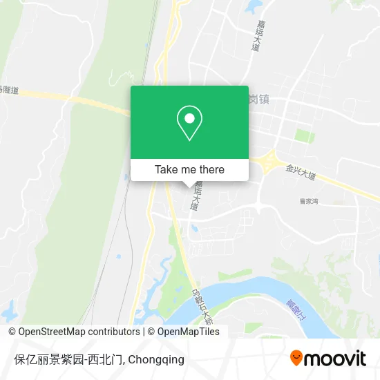 保亿丽景紫园-西北门 map