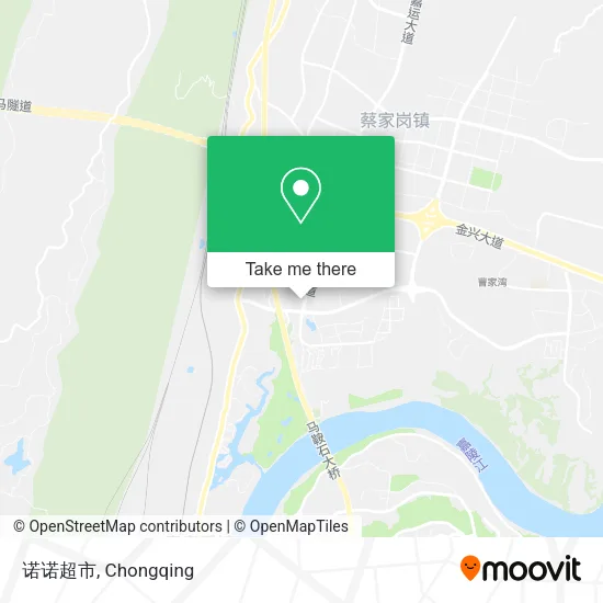诺诺超市 map