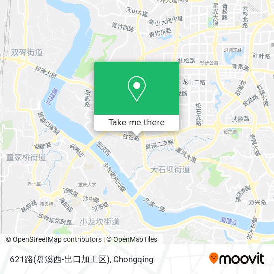 621路(盘溪西-出口加工区) map