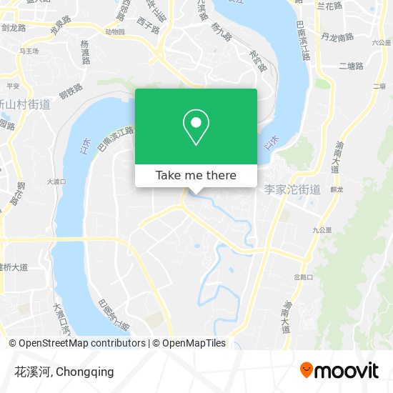 花溪河 map