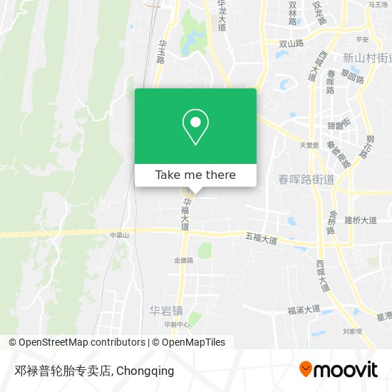 邓禄普轮胎专卖店 map