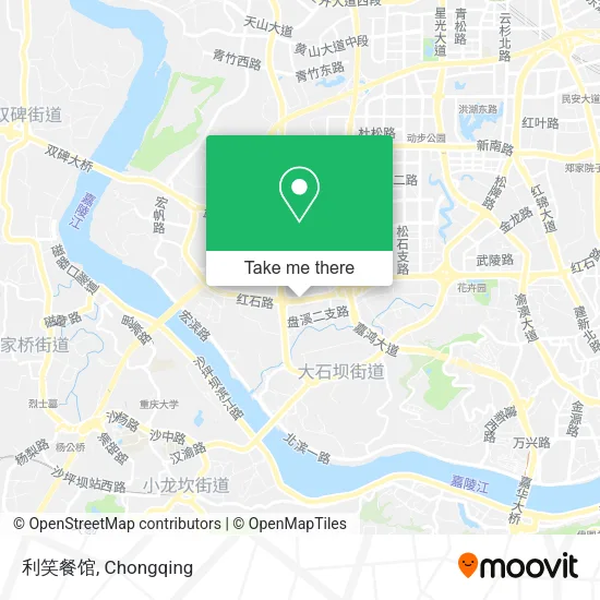 利笑餐馆 map
