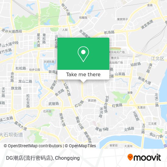 DG潮店(流行密码店) map