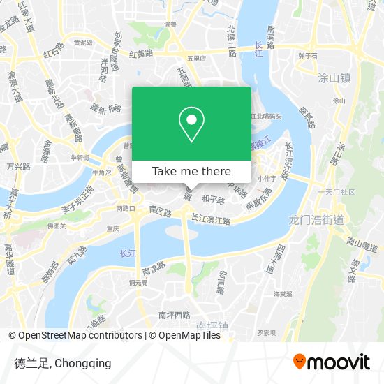 德兰足 map