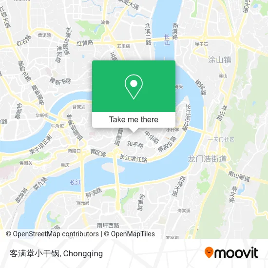 客满堂小干锅 map