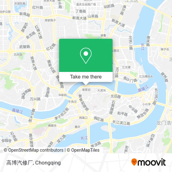 高博汽修厂 map