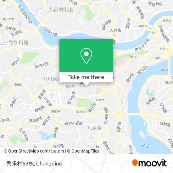 民乐村63栋 map