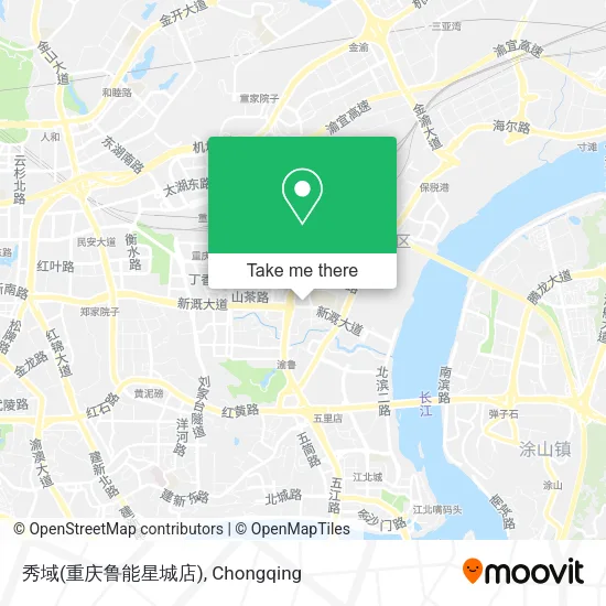秀域(重庆鲁能星城店) map