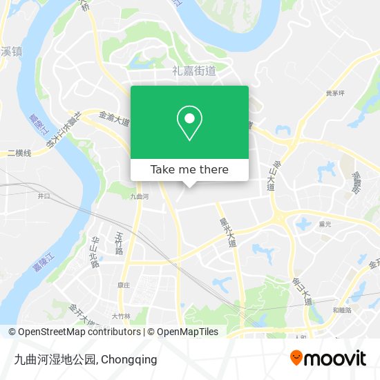 九曲河湿地公园 map