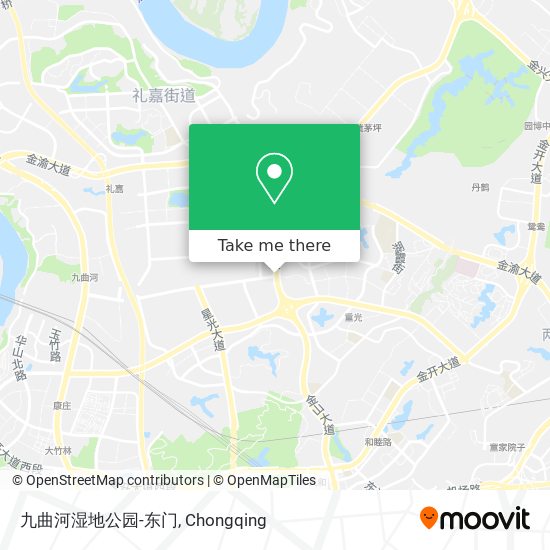 九曲河湿地公园-东门 map