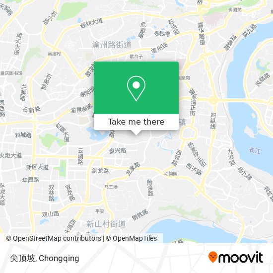 尖顶坡 map