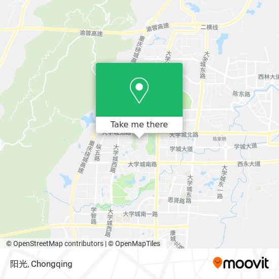 阳光 map