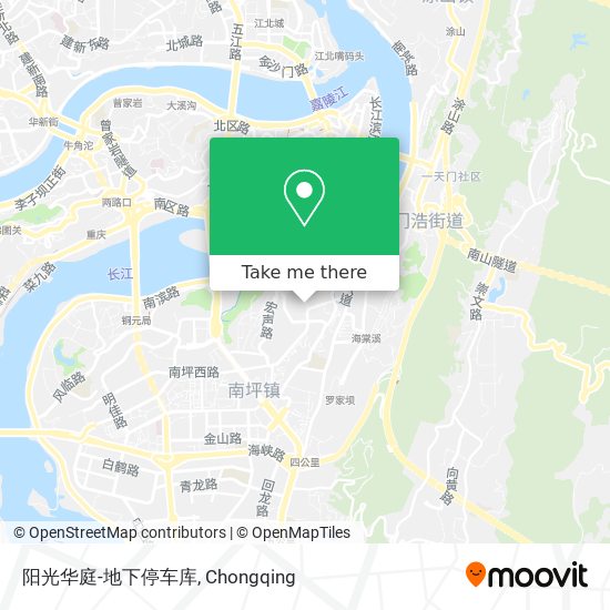 阳光华庭-地下停车库 map
