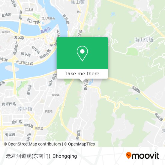 老君洞道观(东南门) map