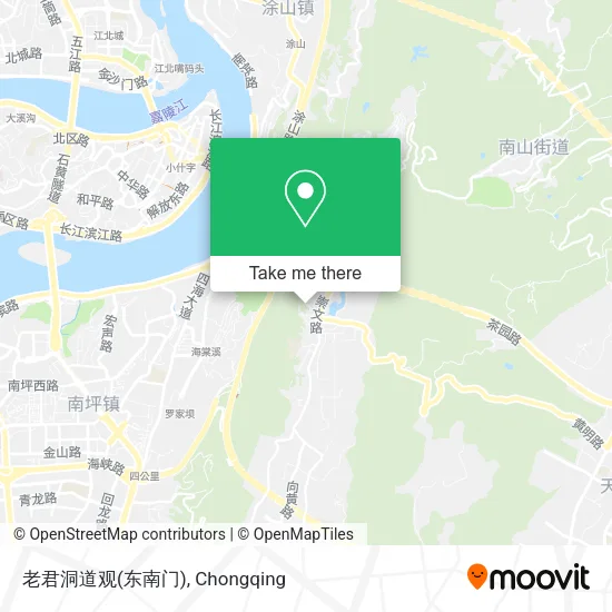 老君洞道观(东南门) map