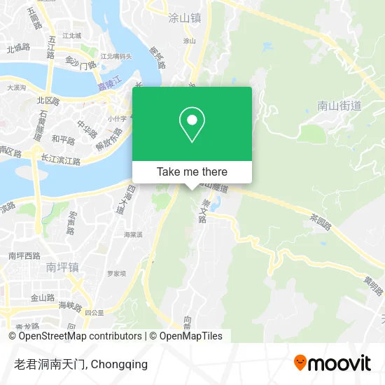 老君洞南天门 map