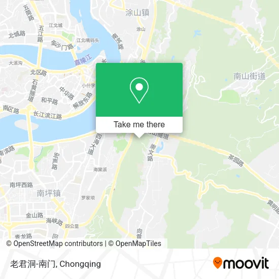 老君洞-南门 map