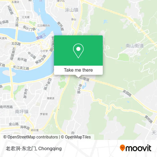 老君洞-东北门 map