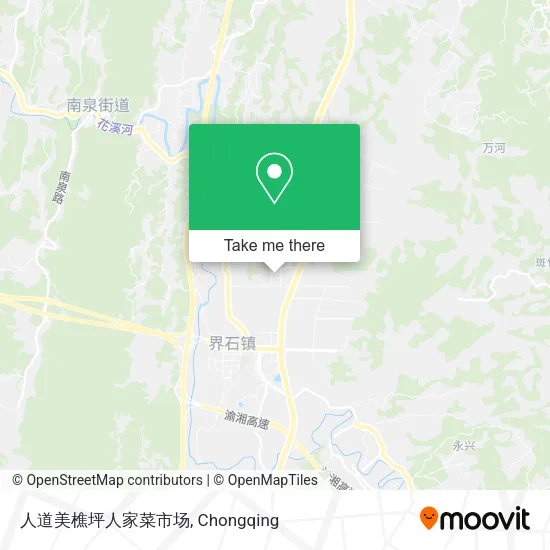 人道美樵坪人家菜市场 map