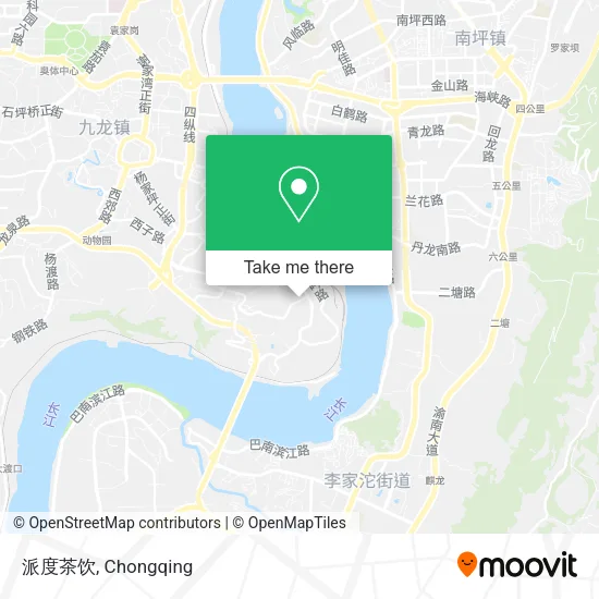 派度茶饮 map