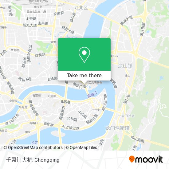 千厮门大桥 map