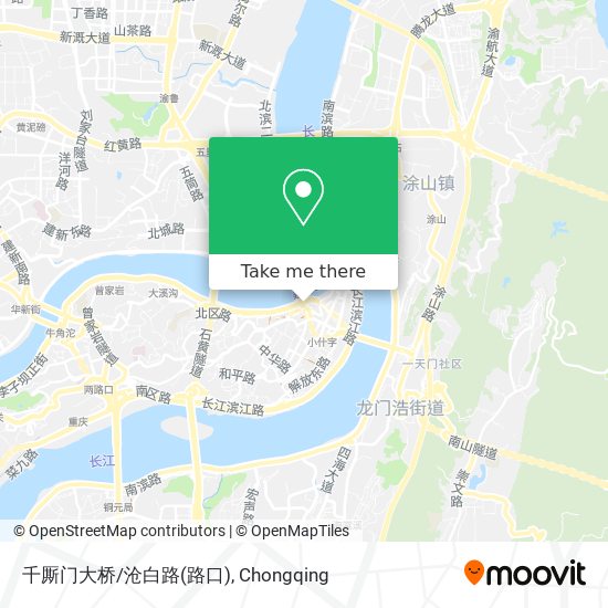 千厮门大桥/沧白路(路口) map