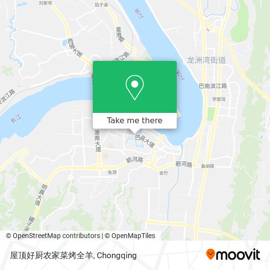 屋顶好厨农家菜烤全羊 map