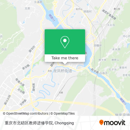 重庆市北碚区教师进修学院 map