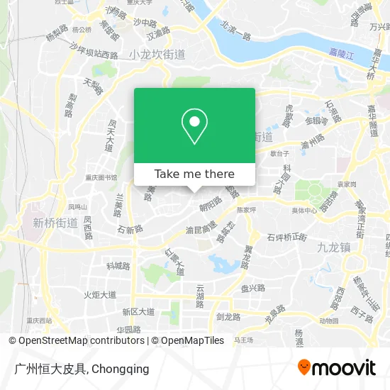 广州恒大皮具 map