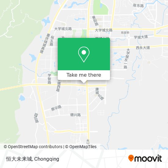 恒大未来城 map
