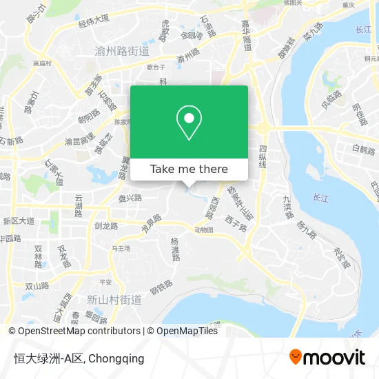 恒大绿洲-A区 map