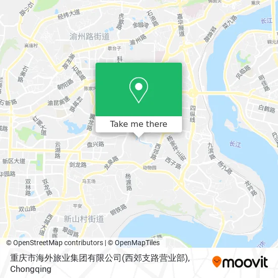 重庆市海外旅业集团有限公司(西郊支路营业部) map
