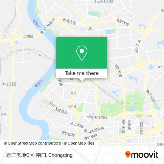 康庄美地C区-南门 map