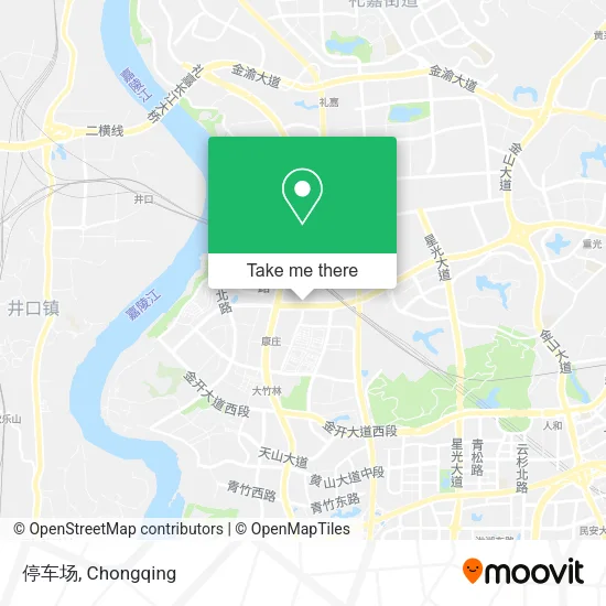 停车场 map