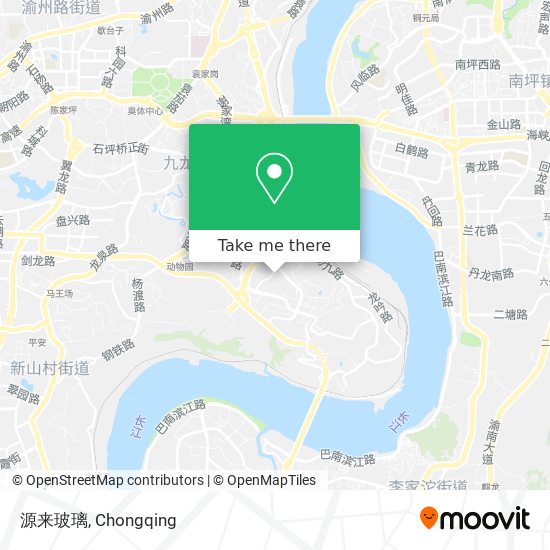源来玻璃 map